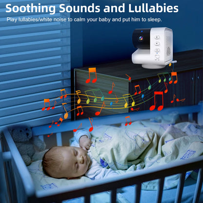 7”LCD HD Pan & Tilt Infrared Night Vision Baby Monitor - image 7
