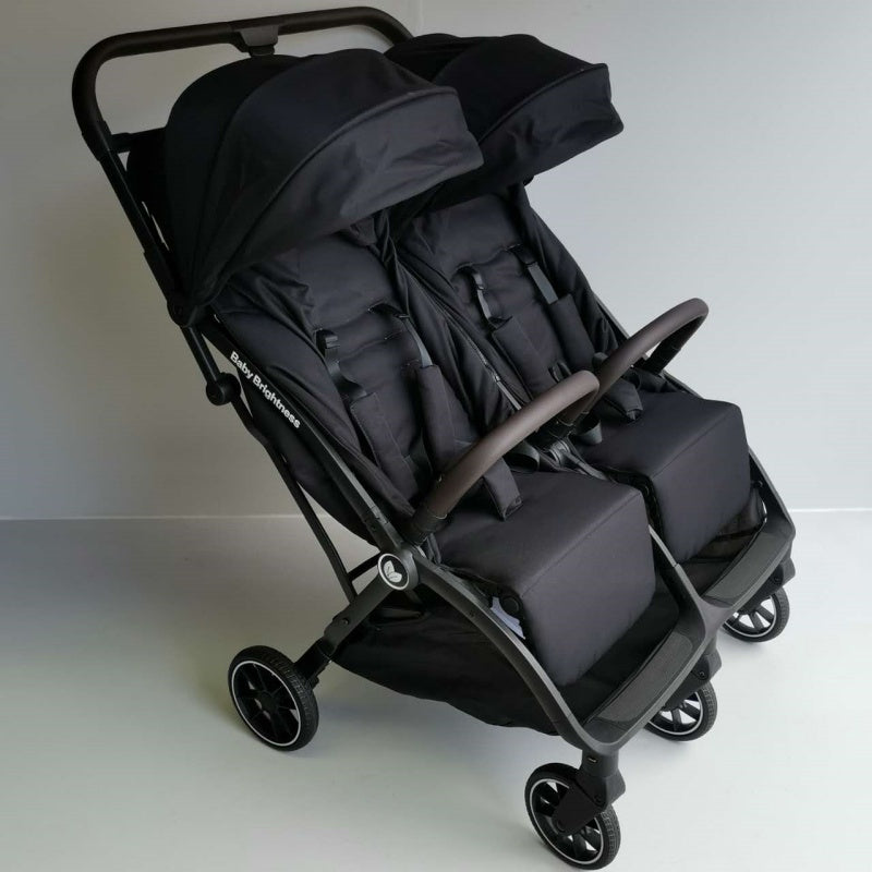 Double Pram – FlexGo Duo with Reclining Infant Capsule and Rotating ISOFIX Base(Black) - image 4