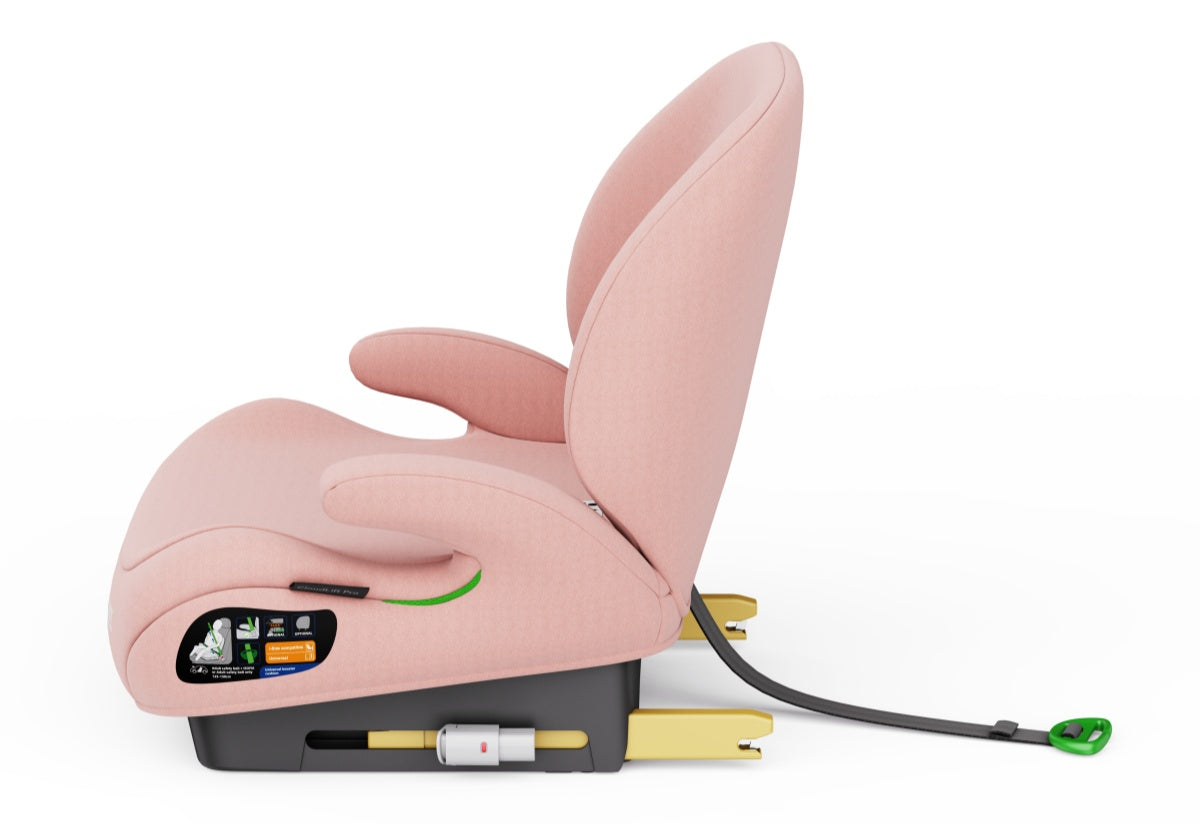 Pre-order Baby Brightness CloudLift Pro Half Booster Seat with ISOFIX and Backrest - Pink - image 5