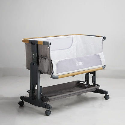 Baby Brightness Co Sleeper Bassinet Grey - image 5