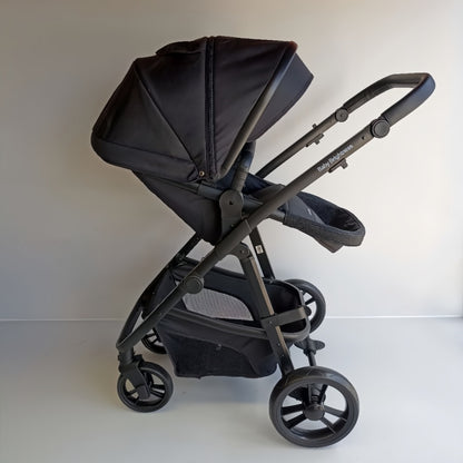 Pre-order Newborn Pram – Palms 1+ Stroller with Bassinet, Reclining Car Seat and Rotating ISOFIX Base (Black) - image 18