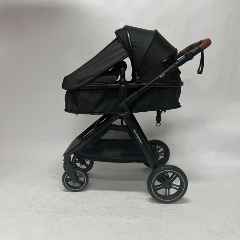 Skyra 2-in-1 Newborn Pram & Bassinet Stroller（Black） - image 10