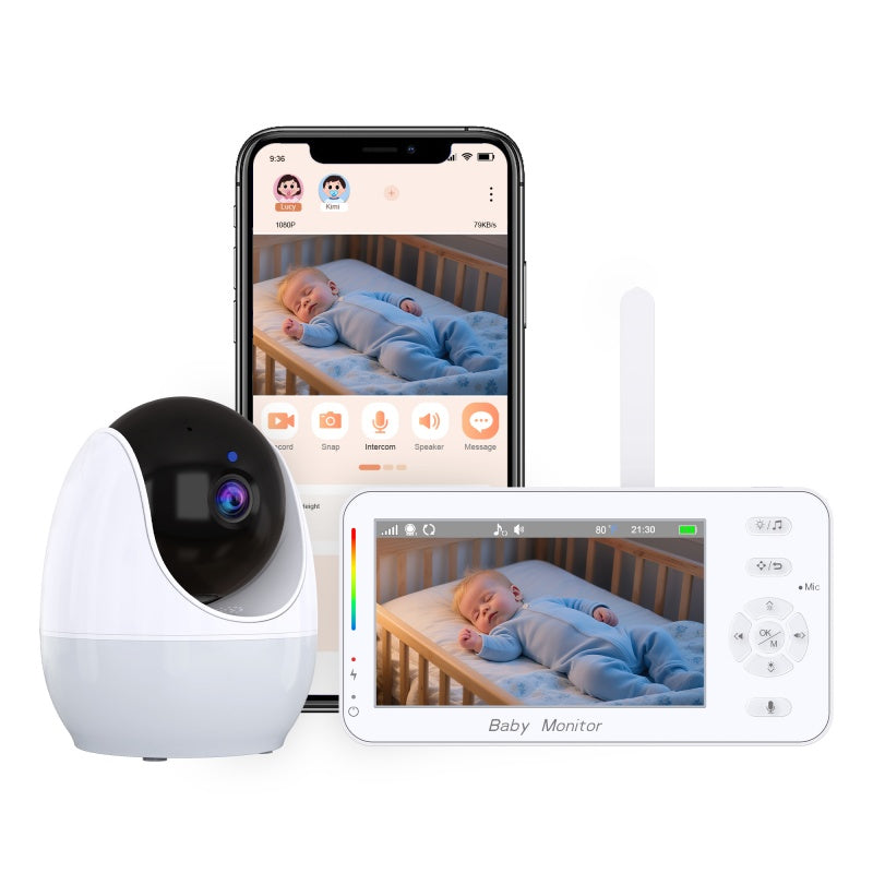 Dual Mode 4.3" Baby Monitor with Night Vision & Motion Detection - image 6