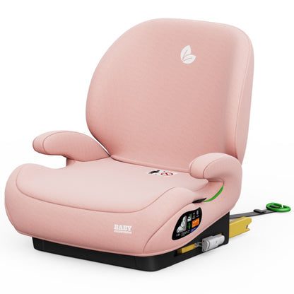 Pre-order Baby Brightness CloudLift Pro Half Booster Seat with ISOFIX and Backrest - Pink - image 3