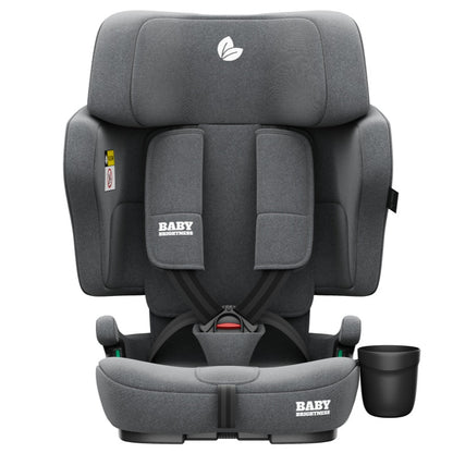 Baby Brightness Fortress Pro Portable Travel Booster Car Seat Grey - image 3