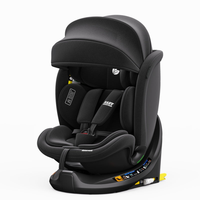 Pre-order 360° Rotating Baby Car Seat – Baby Brightness ProtecMax Black