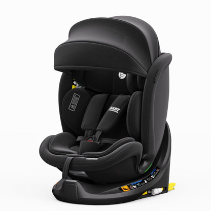 Pre-order 360° Rotating Baby Car Seat – Baby Brightness ProtecMax Black