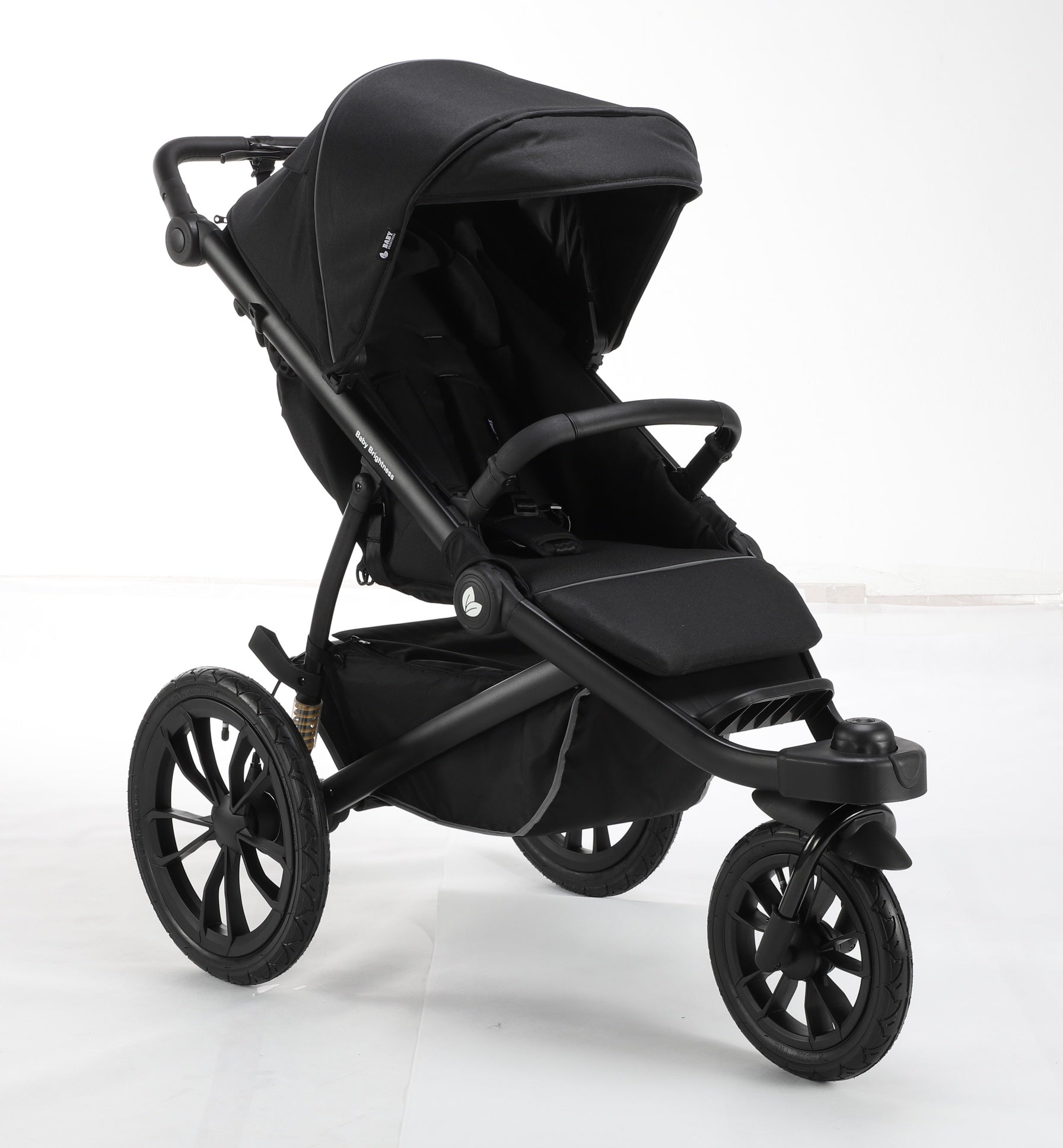 Pre-order Hill All Terrain Jogging Baby Stroller with Reclining Car Seat (Black） - image 16