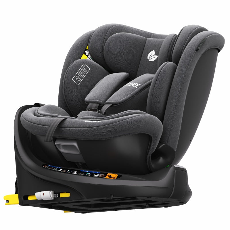 360° Rotating Baby Car Seat – Baby Brightness ProtecMax Grey - image 3