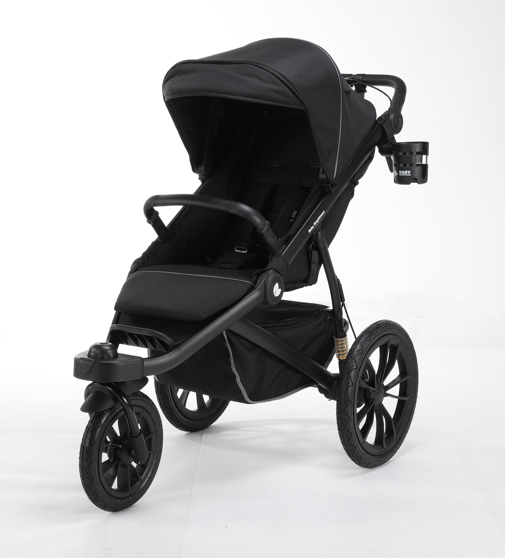 Pre-order Hill All Terrain Jogging Baby Stroller with Carrycot and Car Seat (Black） - image 15