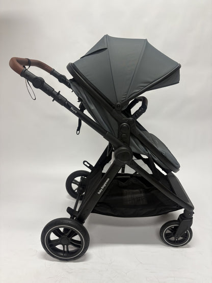 Skyra 2-in-1 Newborn Pram & Bassinet Stroller（Grey）