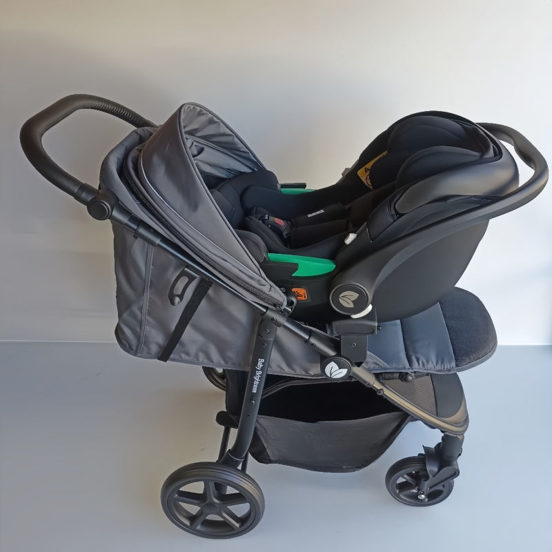 Pre-order Newborn Pram – Poplar Stroller with Carrycot + Infant Capsule + 360 Car Seat and Rotating ISOFIX Bas - image 32