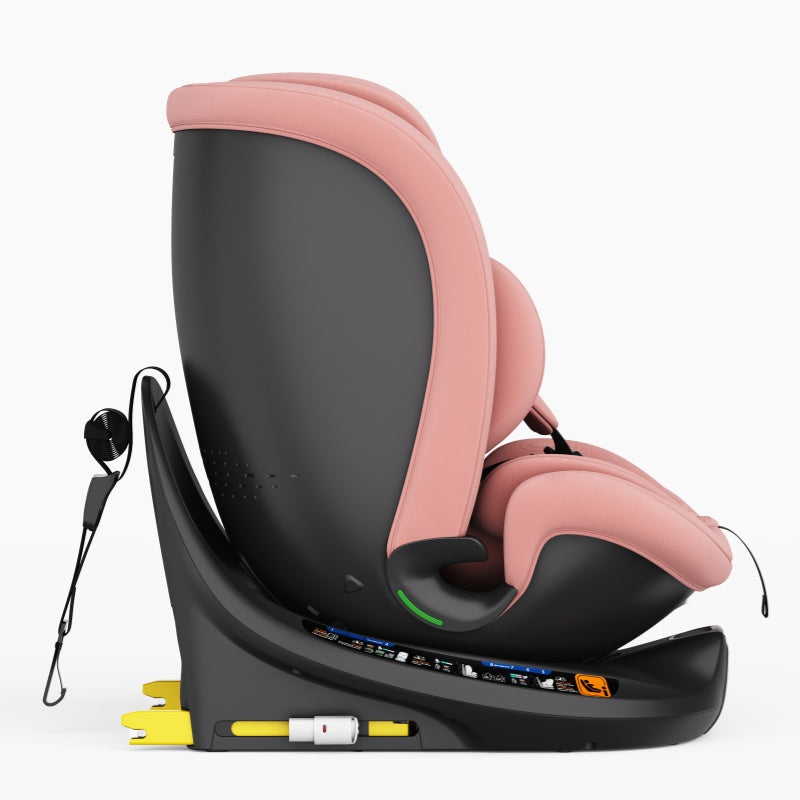 360° Rotating Baby Car Seat – Baby Brightness ProtecMax Pink - image 17