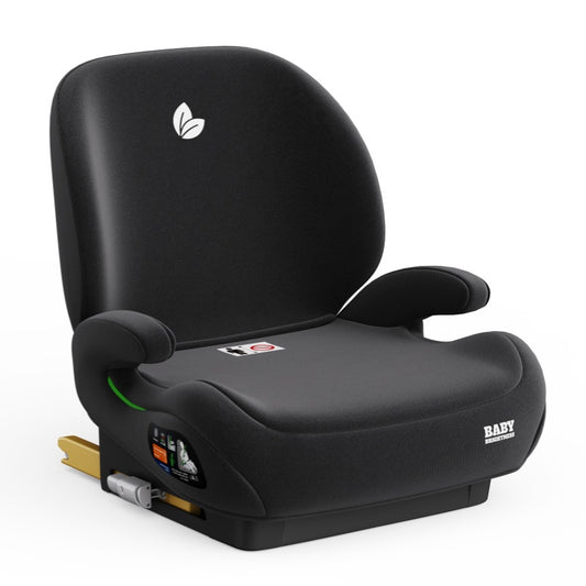 Pre-order Baby Brightness CloudLift Pro Half Booster Seat with ISOFIX and Backrest - Black - image 2