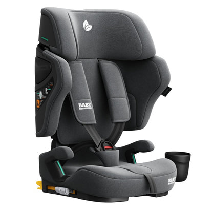 Baby Brightness Fortress Pro Portable Travel Booster Car Seat Grey - image 2