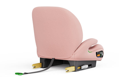 Pre-order Baby Brightness CloudLift Pro Half Booster Seat with ISOFIX and Backrest - Pink - image 6