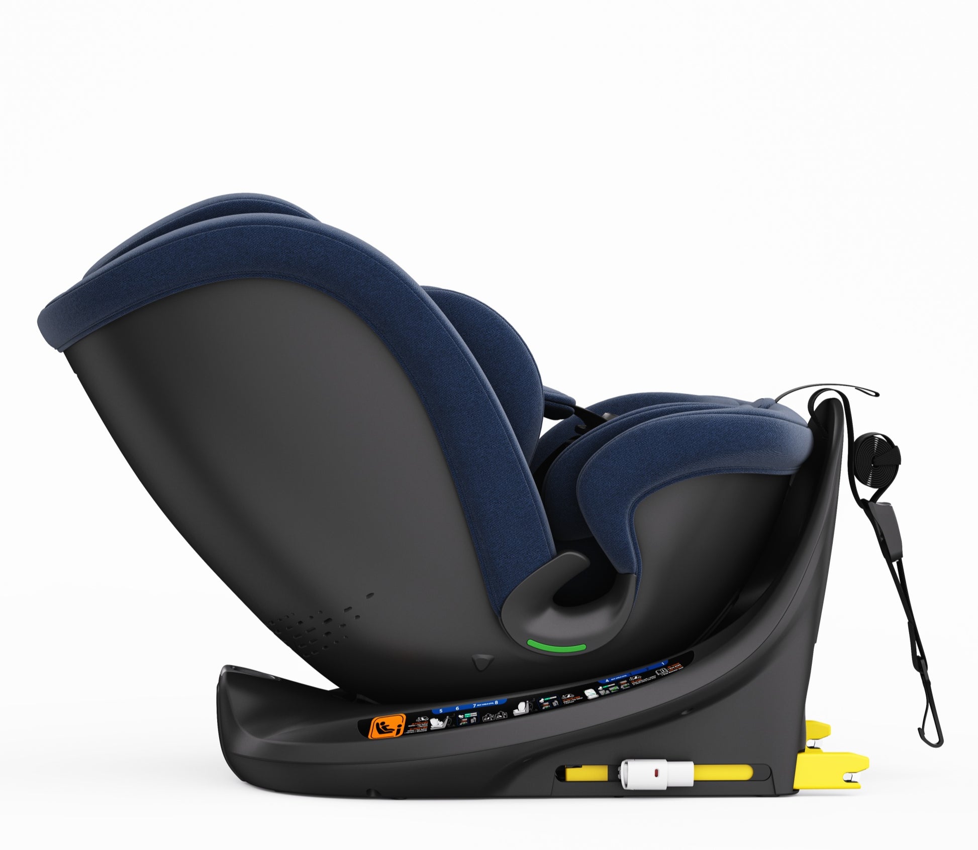 360° Rotating Baby Car Seat – Baby Brightness ProtecMax Blue - image 7