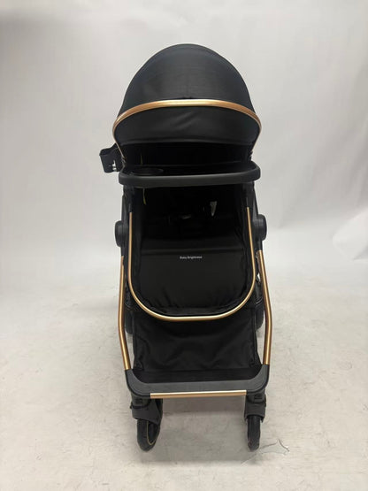 Skyra 2-in-1 Newborn Pram & Bassinet Stroller（Blue）