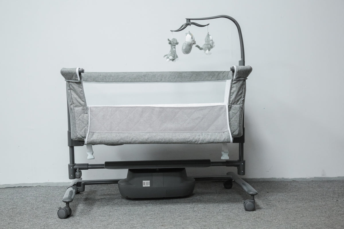 Pre-order Baby Brightness ZYLA Electric Baby Bassinet Bedside Sleeper – Grey