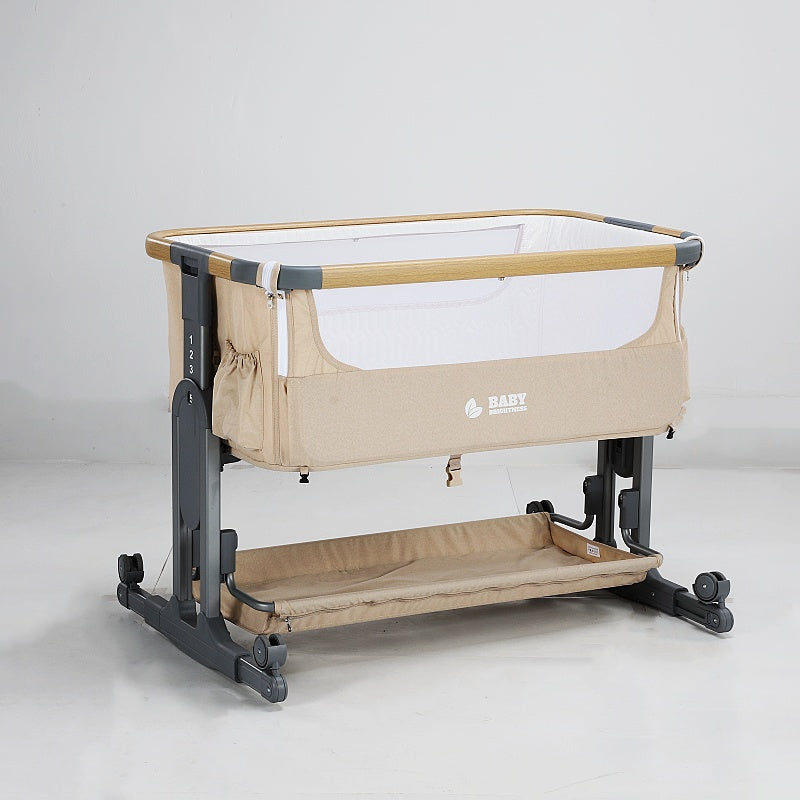 Baby Brightness Co Sleeper Bassinet Beige - image 9