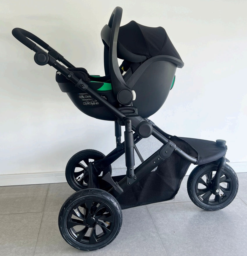 Pre-order Newborn Pram – EasyGo 1+ Three Wheel Stroller + Carrycot + Infant Capsule + 360 Car Seat and Rotatin - image 21