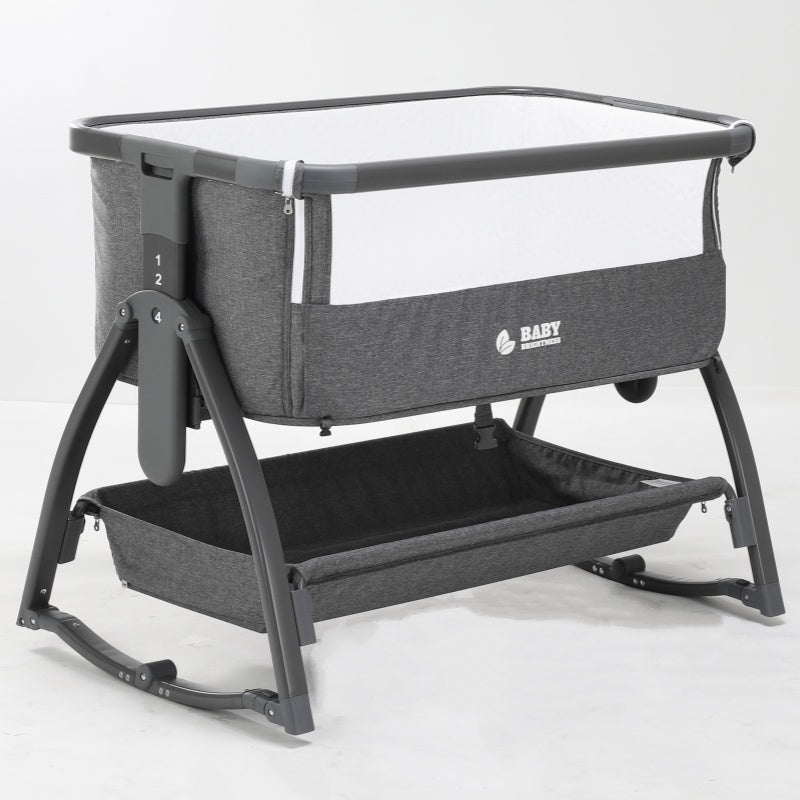 Baby Brightness Co Sleeper Bassinet Dark Grey