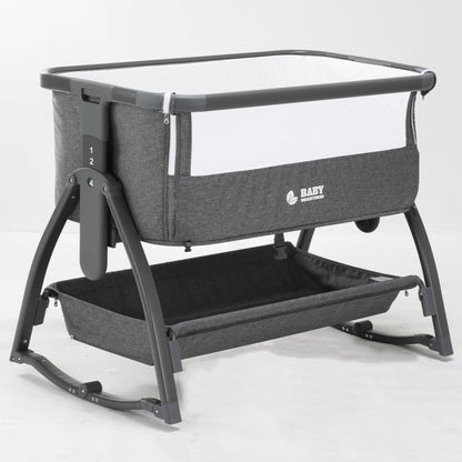 Baby Brightness Co Sleeper Bassinet Dark Grey