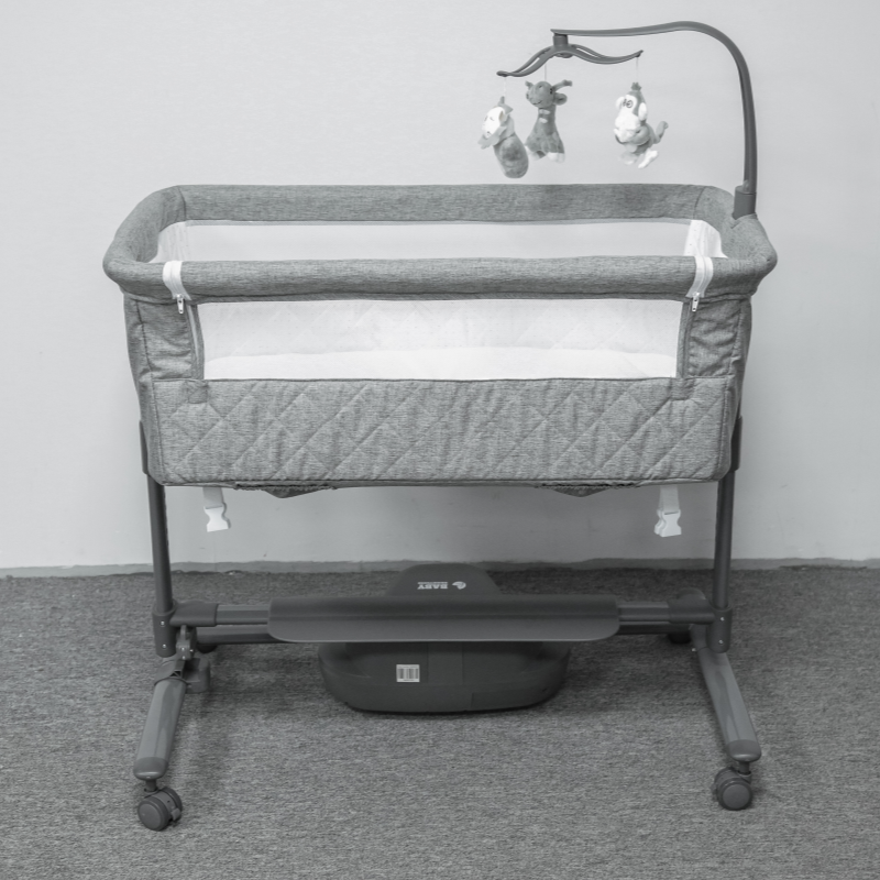 Pre-order Baby Brightness ZYLA Electric Baby Bassinet Bedside Sleeper – Grey