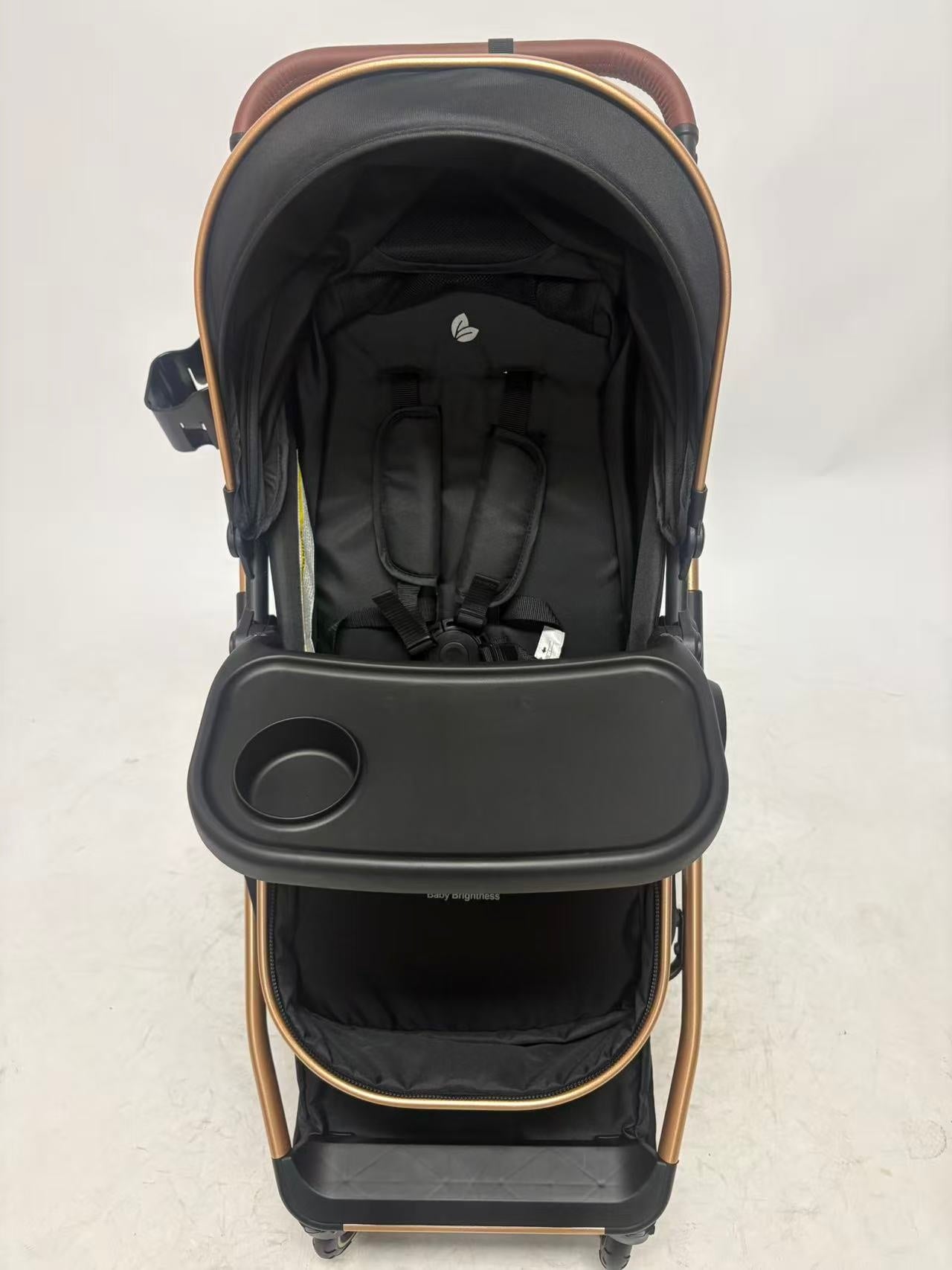 Skyra 2-in-1 Newborn Pram & Bassinet Stroller（Blue）