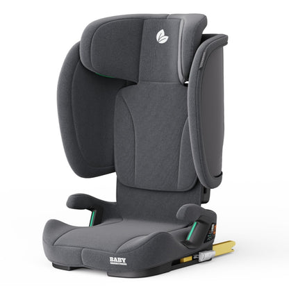 Baby Brightness SecureFit Pro 2 Portable Travel Booster Car Seat Grey - image 3