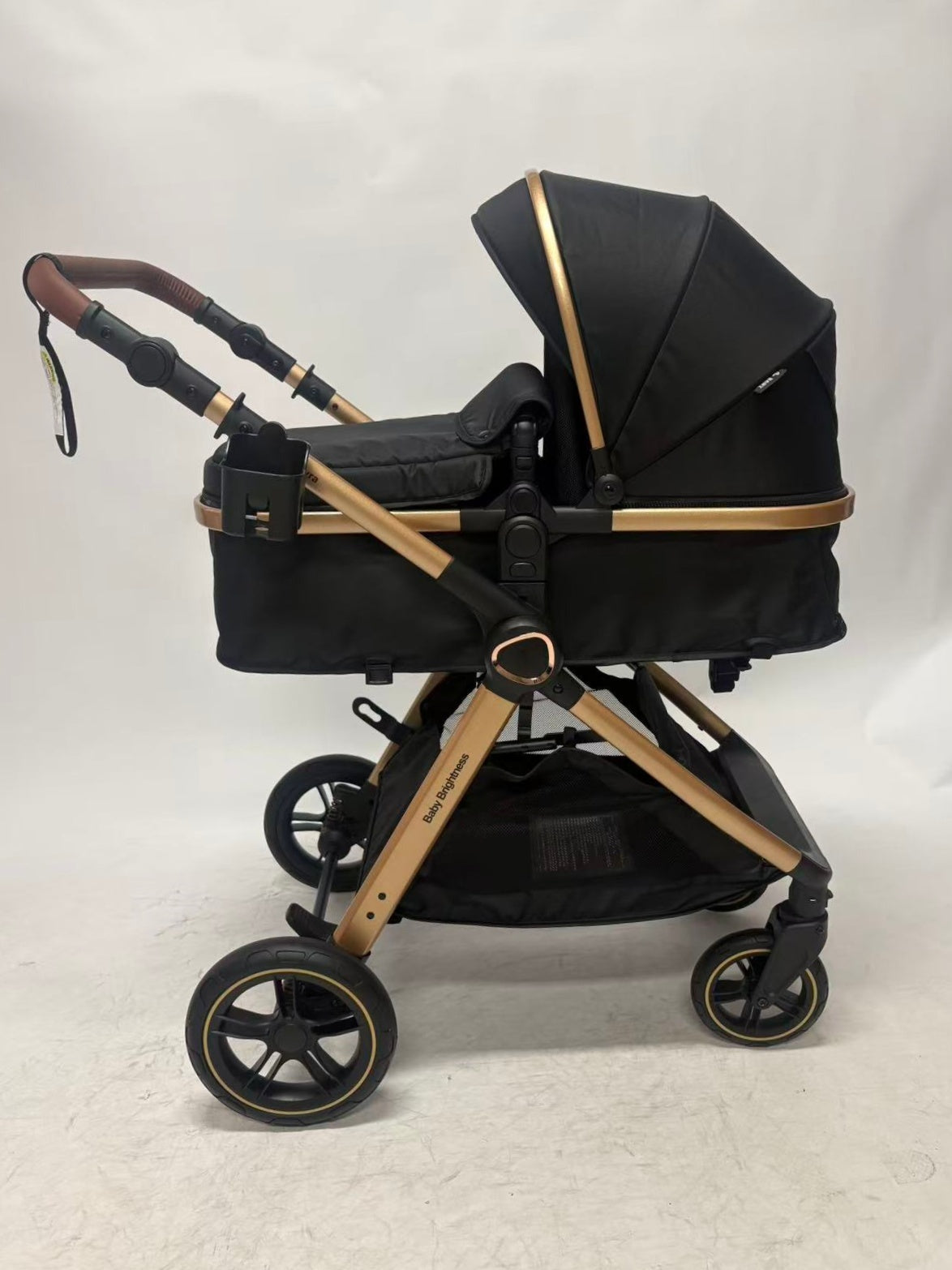 Skyra 2-in-1 Newborn Pram & Bassinet Stroller（Blue）