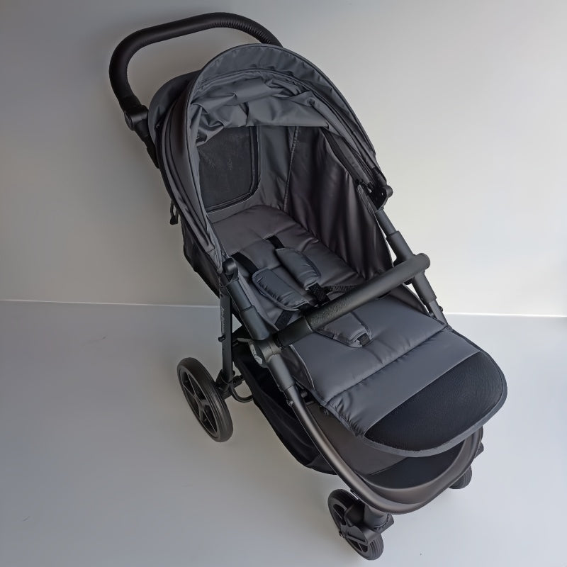 Pre-order Newborn Pram – Poplar Stroller with Carrycot + Reclining Infant Capsule + 360 Car Seat and Rotating  - image 20