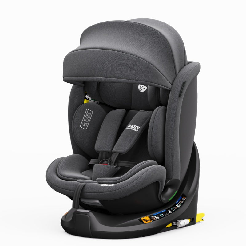 360° Rotating Baby Car Seat – Baby Brightness ProtecMax Grey