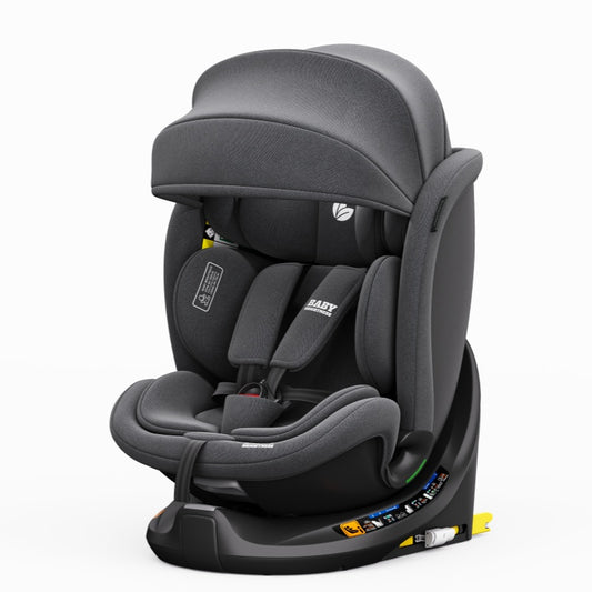 360° Rotating Baby Car Seat – Baby Brightness ProtecMax Grey