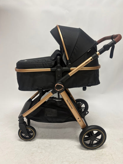 Skyra 2-in-1 Newborn Pram & Bassinet Stroller（Blue）