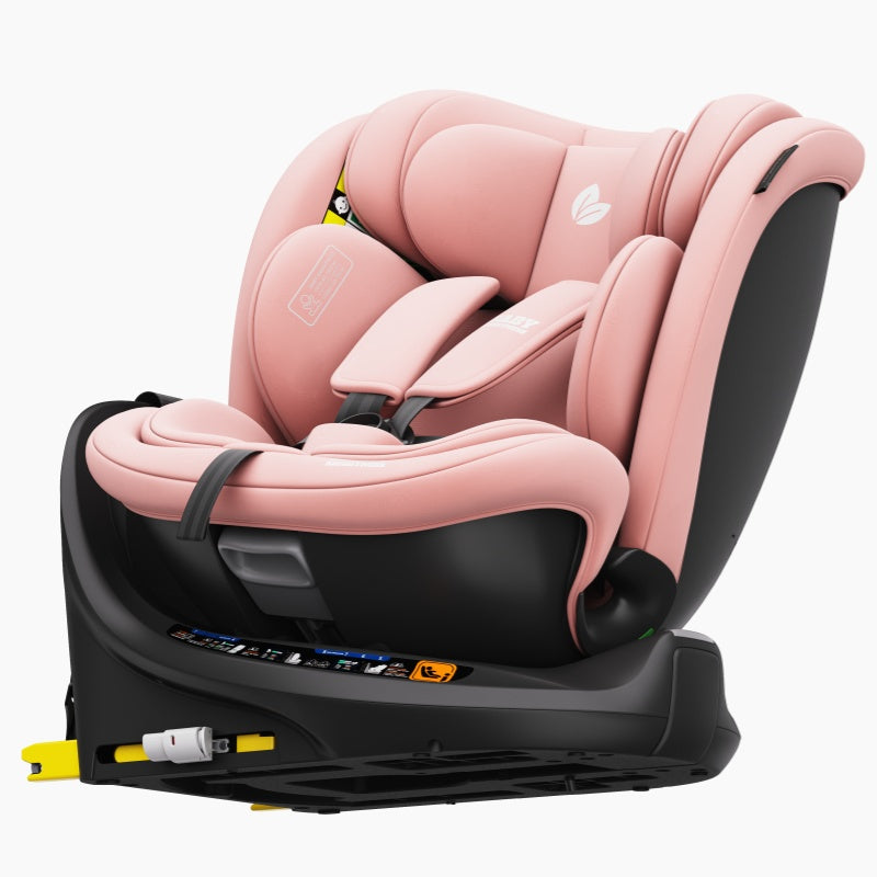 360° Rotating Baby Car Seat – Baby Brightness ProtecMax Pink - image 3
