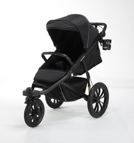 Pre-order Hill All Terrain Jogging Baby Stroller and Carrycot（Black） - image 2