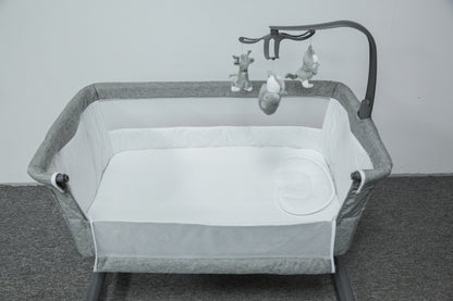 Pre-order Baby Brightness ZYLA Electric Baby Bassinet Bedside Sleeper – Grey