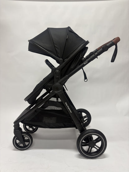 Pre-order Skyra 2-in-1 Newborn Pram & Bassinet Stroller with Car Seat and ISOFIX Base (Black)