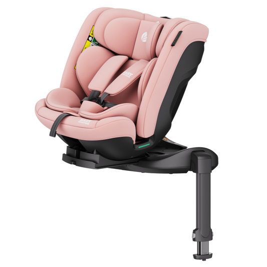 Baby Brightness ArmorMax Pro 360° Rotating Car Seat with Slide Function – Pink