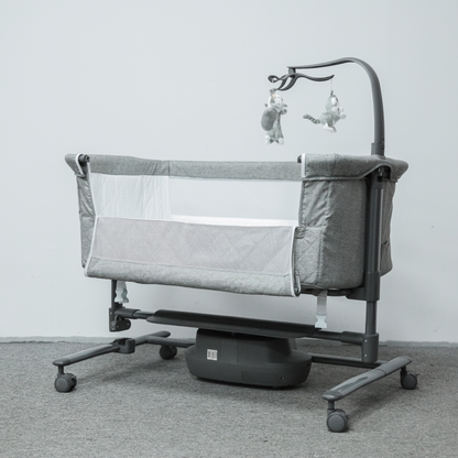 Pre-order Baby Brightness ZYLA Electric Baby Bassinet Bedside Sleeper – Grey