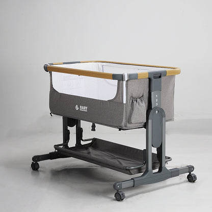 Baby Brightness Co Sleeper Bassinet Grey - image 11