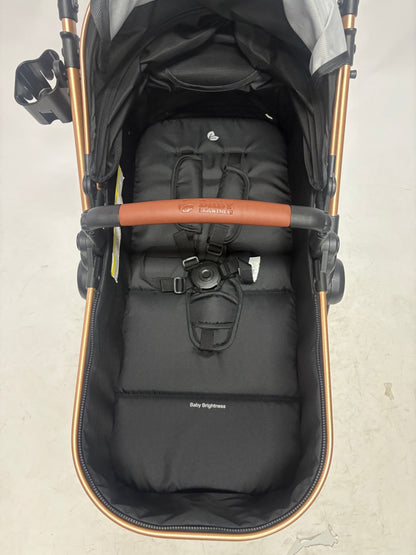 Skyra 2-in-1 Newborn Pram & Bassinet Stroller（Blue）
