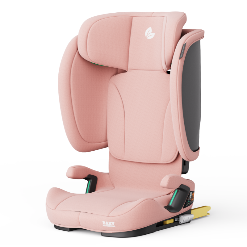 Baby Brightness SecureFit Pro 2 Portable Travel Booster Car Seat Pink - image 8