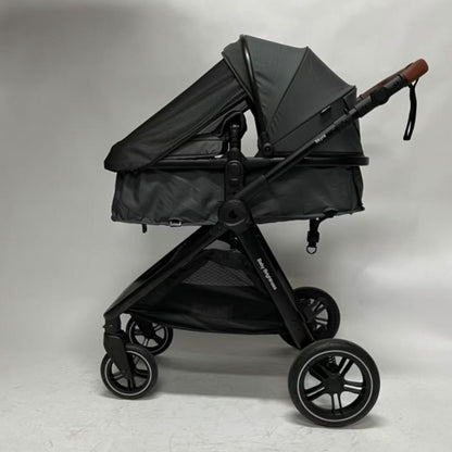 Pre-order Skyra 2-in-1 Newborn Pram & Bassinet Stroller and Reclining Car Seat (Grey) - image 3