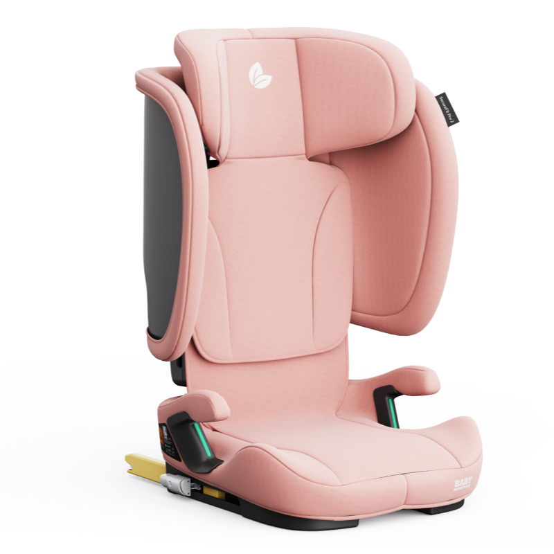 Baby Brightness SecureFit Pro 2 Portable Travel Booster Car Seat Pink - image 2