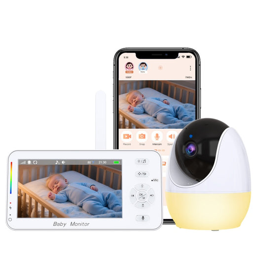 Dual Mode 4.3" Baby Monitor with Night Vision & Motion Detection - image 2