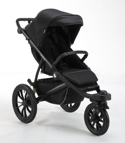 Pre-order Hill All Terrain Jogging Baby Stroller with Carrycot, Reclining Car Seat and Rotating ISOFIX Base (B - image 2