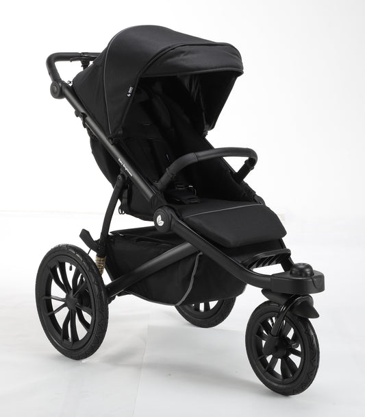 Pre-order Hill All Terrain Jogging Baby Stroller + Carrycot + Infant Capsule + 360 Car Seat and Rotating ISOFI - image 2