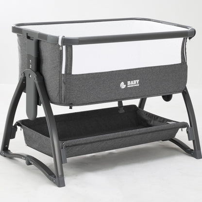 Baby Brightness Co Sleeper Bassinet Dark Grey